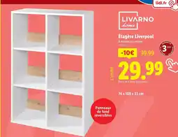 Lidl LIVARNO HOME Étagère Liverpool offre