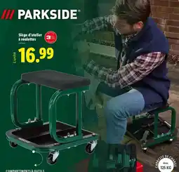 Lidl Parkside - sège d'atelier à roulettes offre