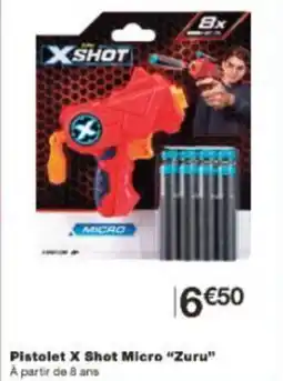 Monoprix Pistolet x shot micro zuru offre