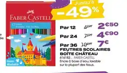 Rougier&Plé Feutres scolaires boîte château offre