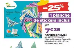 Rougier&Plé Papier origami offre