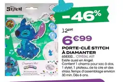 Rougier&Plé Porte-clé stitch à diamanter offre