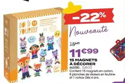 Rougier&Plé 15 magnets à décorer offre