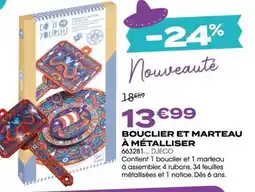 Rougier&Plé Bouclier et marteau à métalliser offre