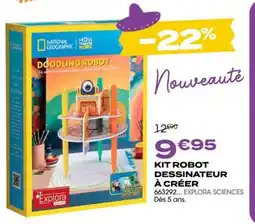 Rougier&Plé Kit robot dessinateur à créer offre