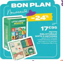 Rougier&Plé Petite bibliothèque boîte à histoires offre