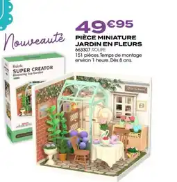 Rougier&Plé Pièce miniature jardin en fleurs offre
