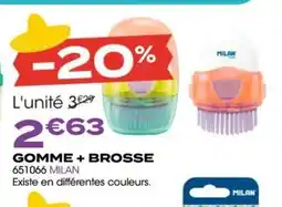 Rougier&Plé Gomme+brosse offre