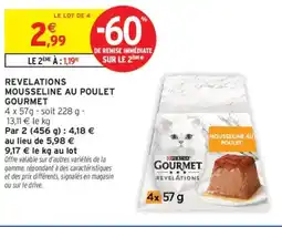 Intermarché Revelations mousseline au poulet gourmet offre