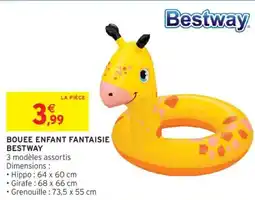 Intermarché BESTWAY Bouee enfant fantaisie offre