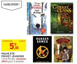 Intermarché Poche été pocket jeunesse offre