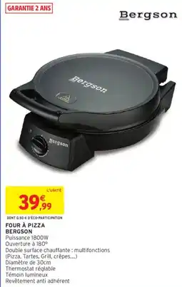 Intermarché BERGSON Four à pizza offre