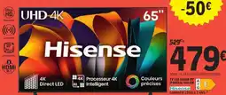 E.Leclerc Hisense TV LED 65A6K 65 offre