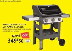 E.Leclerc BARBECUE SPIRIT II E-310 MIX PLANCHA WEBER offre