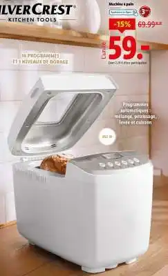 Lidl Machine À Pain offre