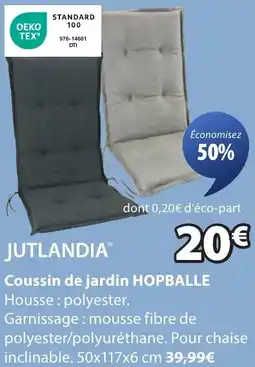 JYSK Coussin de jardin hopballe offre