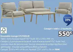 JYSK Ensemble lounge syltholm offre