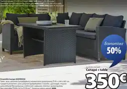 JYSK Ensemble lounge agermose offre