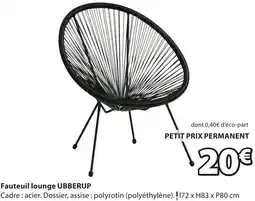 JYSK Fauteuil lounge ubberup offre