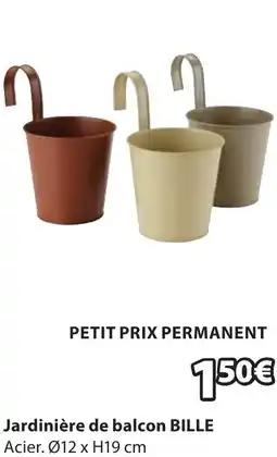 JYSK Jardinière de balcon bille offre