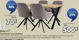 JYSK Table roslev offre