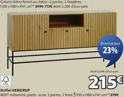 JYSK Buffet hemdrup offre