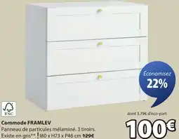 JYSK Commode framlev offre