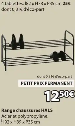 JYSK Range chaussures hals offre