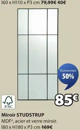 JYSK Miroir studstrup offre