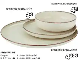 JYSK Série ferdus Assiette offre