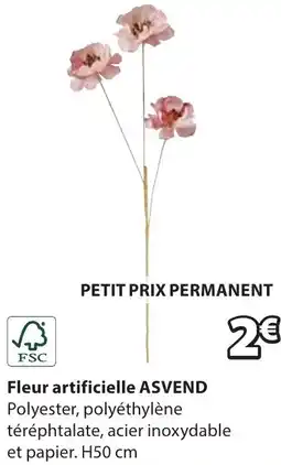 JYSK Fleur artificielle asvend offre
