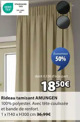 JYSK Rideau tamisant amungen offre