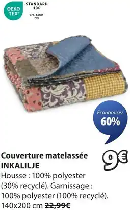 JYSK Couverture matelassée inkalilje offre
