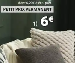 JYSK Coussin hvidblomme offre