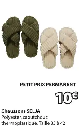JYSK Chaussons selja offre