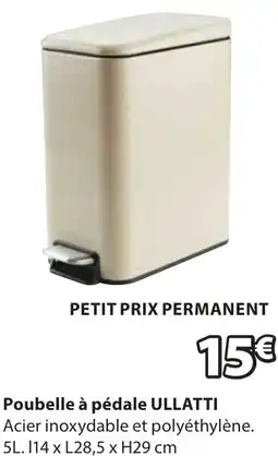 JYSK Poubelle à pédale ullatti offre