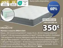 JYSK Matelas à ressorts BREIA GS65 offre