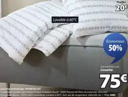 JYSK Couette synthétique TRONFJELLET offre