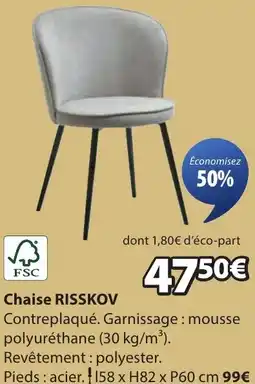 JYSK Chaise RISSKOV offre