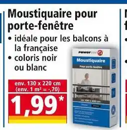 Norma Powertec Moustiquaire pour porte-fenêtre offre