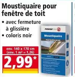 Norma powerfix Moustiquaire pour fenêtre de toit offre