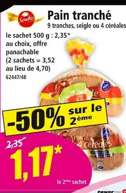 Norma Sérébis Pain tranché offre