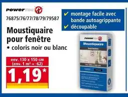 Norma POWERTEC Moustiquaire pour fenêtre offre