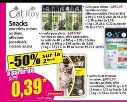 Norma snacks pour chats offre
