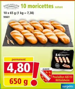 Norma POULAILLON 10 moricettes nature offre