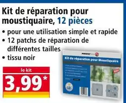 Norma Kit de réparation pour moustiquaire, 12 pièces offre