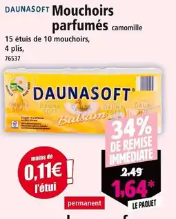 Norma Daunasoft Mouchoirs parfumés offre