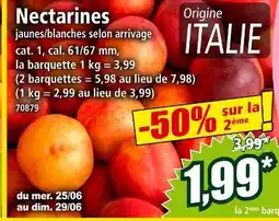 Norma Nectarines offre