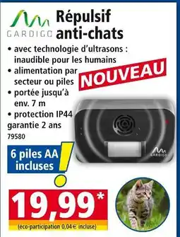 Norma Gardigo Répulsif anti-chats offre