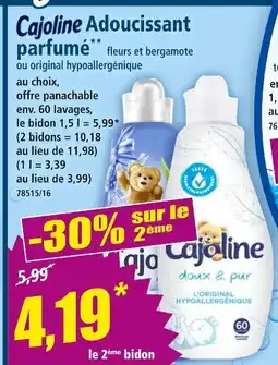 Norma CAJOLINE Adoucissant parfumé offre